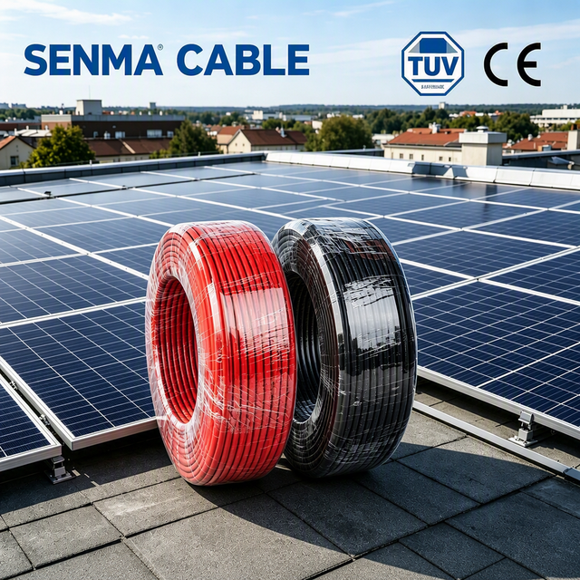 Aluminum PV XLPO 6mm Single Core Solar Cable