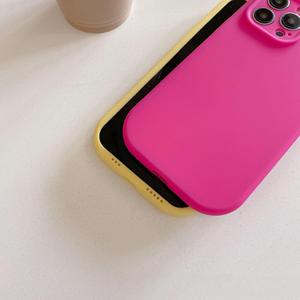 Coque de téléphone pour iPhone 15, trou précis, mignonne et dodue, coque de téléphone créative en TPU de couleur unie pour iPhone 16, coque de téléphone dodue et volumineuse - Product Image 6