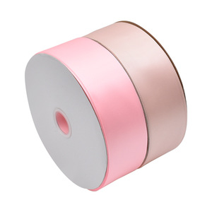 5.0cm 2 "Double Face Ruban de Satin de Haute Qualité 100 Yard Rubans de Polyester Décoratifs Plains pour Emballage Cadeau-Vente en Gros - Product Image 6