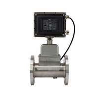 Medidor de Flujo de Turbina para Gas Natural de Alta Presión DN100, 4-20mA RS485 Modbus, Sensor Inteligente de Flujo de Gas para Monitoreo Industrial