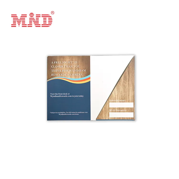 Cheap Price Custom Hotel Key Card Envelope