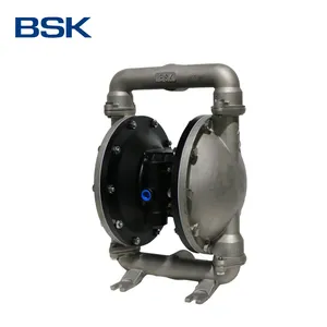 BSK 1.5 "ステンレス鋼316ダブルチャンバー空気式PTFEダイアフラムポンプ