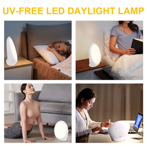 <span class=keywords><strong>Lampe</strong></span> de <span class=keywords><strong>luminothérapie</strong></span> à gradation progressive, lumière LED blanche réglable, <span class=keywords><strong>lampe</strong></span> de bureau pour troubles affectifs saisoniers (TAS), lumière solaire vive portable - Product Image 5