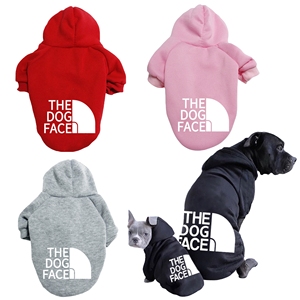 Ropa de Invierno para Perros, Ropa de Lujo para Mascotas, Suéter Deportivo con Diseño de Cara de Perro, Disfraces para Perros, Camiseta, Abrigo de Plumón - Product Image 1