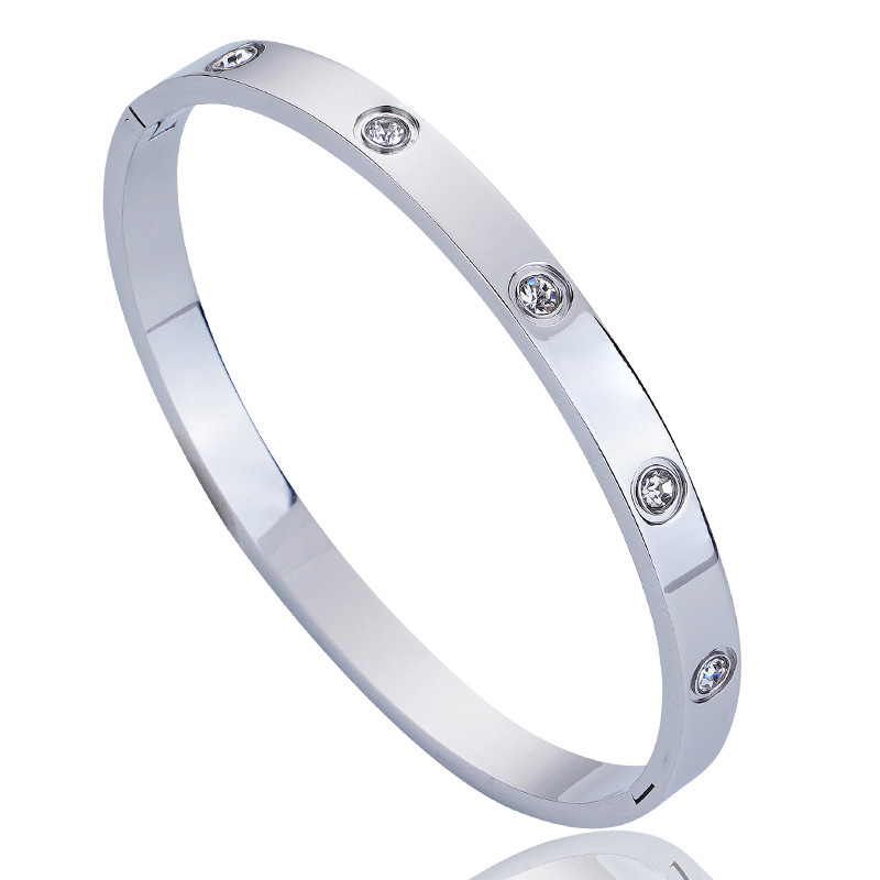 Acero color diamante completo de 4 mm