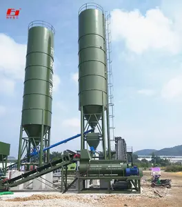 WCB600T Mixer Semen Siap Pakai Mini, Agregat Beton Tanaman Pencampur Kering Tanah Stabil - Product Image 1