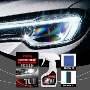 Phares en <span class=keywords><strong>plastique</strong></span> automobile à action rapide anti-rayures nettoyage remise à neuf revêtement Agent polonais pulvérisation de restauration de phares - Product Image 1