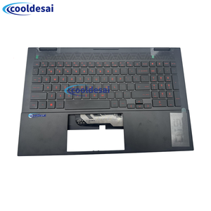 Nueva letra roja para HP 15-EK 15-<span class=keywords><strong>EN</strong></span> 15-AND 2. 0 Q238 Q208 Laptop Palmrest US <span class=keywords><strong>Keyboard</strong></span> RGB Backlit 1/2 - Product Image 1