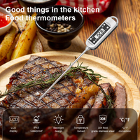 Testeur de température des aliments à lecture instantanée, alimentation directe en usine, thermomètre électrique numérique pour la cuisine, barbecue et viande pour la cuisson