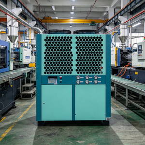 Refroidisseur d'eau à air haute précision TS adapté au contrôle de la température des machines d'extrusion et de soufflage - Product Image 3