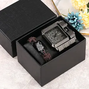 Men's gift set Exquisite packaging watch wallet set creative combination WATCH Wallet Father's Day Gift