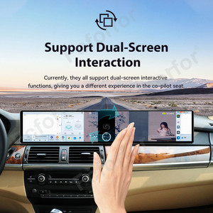 Foforfor Dual 12.3 "Écran tactile interactif Android 13 Radio de navigation GPS de voiture pour BMW X5 X6 08-10 <span class=keywords><strong>CCC</strong></span> 11-13 <span class=keywords><strong>CIC</strong></span> avec Carplay - Product Image 5