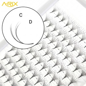 Extensions de cils A-RIX Elite à double couche et base pointue, cils volumineux haute performance, tenue stable 2 ans, qualité salon - Product Image 4