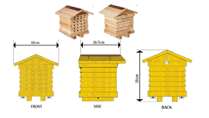 BSCI Auidited Outdoors Bienen haus Bienen lebensräume Holz Bienenstöcke zum Verkauf - Product Image 2