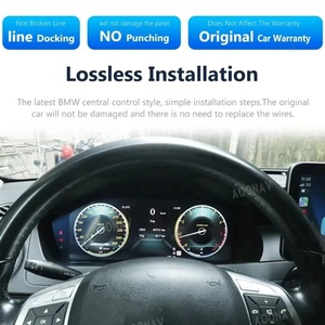 จอแสดงผล LCD ดิจิตอลสำหรับรถยนต์ Mercedes Benz C W204 ปี 2008-2011 แผงหน้าปัดมาตรวัดความเร็ว ขนาด 12.3 นิ้ว - Product Image 5