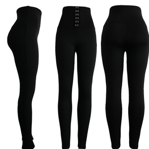 Ultimo modello da donna <span class=keywords><strong>pantaloni</strong></span> Slim aderenti <span class=keywords><strong>con</strong></span> bottone <span class=keywords><strong>a</strong></span> <span class=keywords><strong>vita</strong></span> <span class=keywords><strong>alta</strong></span> <span class=keywords><strong>pantaloni</strong></span> sportivi alla moda Sexy - Product Image 6