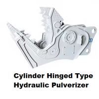 Concasseur de roche et de béton hydraulique JISAN 25T, attache pour excavatrices de 6 à 40 tonnes, certifié CE, garantie d'un an, mâchoire de 880 mm