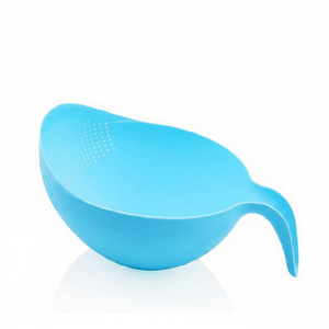 Large Capacity <b>Plastic</b> Food Washing Strainer with Handle Thickened Design for Rinsing Rice Vegetables Fruits & Draining Liquids - Product Image 1