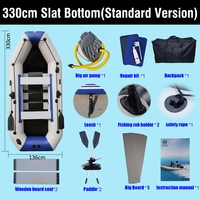 Bateaux à rames gonflables en PVC de marque Solar Marine, vente en gros, 6 places, fond en bois lamellé, kayak stable, léger, pliable pour la côte