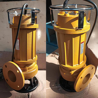 Pompe à eaux usées submersible en fonte de drainage agricole non colmatante 30HP 3 phases électrique