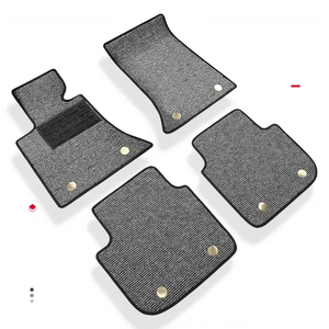 Ensemble complet de tapis de sol de voiture en nylon capitonné de luxe, adaptés aux Land Cruiser CHR Aygo CH-RV4 HIACE AVAL - Product Image 3