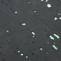 Couleur verte fluorescente flexible ignifuge et imperméable de carrelage de mur en pierre de travertin pour le panneau de mur d'intérieur et extérieur