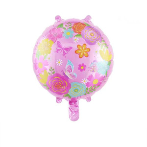 2022มาใหม่ฤดูใบไม้ผลิดอกไม้สัตว์แมลงผีเสื้อเต่าทองป่าธีม Globos สำหรับสุขสันต์วันเกิดบอลลูนฟอยล์ - Product Image 3