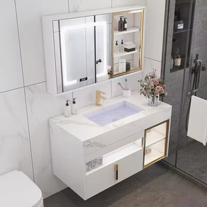 Tocador de baño europeo clásico antiguo, <span class=keywords><strong>muebles</strong></span> de encimera de pizarra de mármol modernos personalizados <span class=keywords><strong>para</strong></span> Villa, Hotel, baño antiguo - Product Image 2