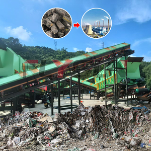 Nhà máy xử lý chất thải rắn đô thị phân loại rác thải rdf thiết bị đóng viên dễ cháy - Product Image 1