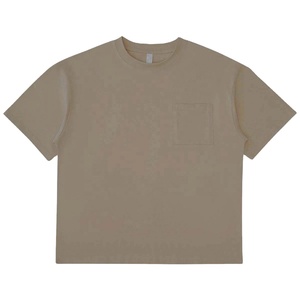 Custom Logo High Quality 245 GSM <b>Heavy</b> Weight Loose Fit 100% Cotton Drop Shoulder Oversized Cropped <b>T</b> <b>Shirts</b> for Men - Product Image 2