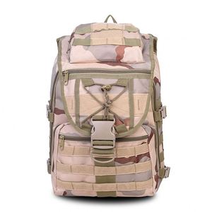 Sac à dos d'extérieur noir de haute qualité à la mode en gros Sac à dos imperméable Molle System Camping Randonnée - Product Image 6