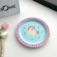 Assiettes pour enfants, assiette créative de dessin animé, assiette pour bébé de maternelle, assiette en RPET