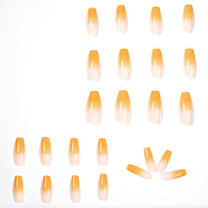 2025 en vrac en gros de haute qualité bleu rose Ombre presse sur les ongles court carré <span class=keywords><strong>faux</strong></span> ongles Presson <span class=keywords><strong>faux</strong></span> ongles artificiels - Product Image 6