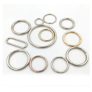 Anillo Metálico Domai de Hierro Plateado Blanco Resistente al Desgaste para la Fabricación de Bolsos y Maletas - Product Image 2
