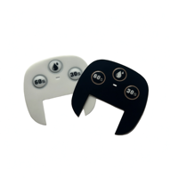 Autocollant de panneau de commande tactile à boutons, membrane de commande, autocollant de panneau de commande avant, superposition graphique de boutons poussoirs