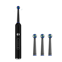 Cepillo de Dientes Eléctrico Giratorio de 5 Modos con Batería de Larga Duración, Recargable, Limpieza Profunda para Adultos