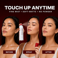 Spray Fixateur de Maquillage Matifiant Contrôle Sébum Effet Brume Fine pour Tous Types de Peau Résistant à l'Eau Marque Blanche Fabricant OEM