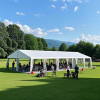 Carpa de aluminio impermeable para exteriores personalizada, toldo para ceremonia, carpa de 20x20, carpa resistente para fiestas y eventos