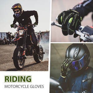 Ozero sport della gioventù Gants De Moto Moto Moto Moto Moto Moto mano pilota guanti gara per Moto all'aperto Touch - Product Image 4