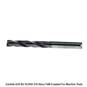 Foret en carbure Ttake Ta1049 5xD avec revêtement Nano TiAlN pour machines-outils - Product Image 2