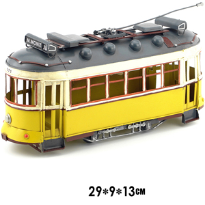 2021 Chất Lượng Cao Hot Bán Retro Sắt Nghệ Thuật Bồ Đào Nha <span class=keywords><strong>Lisbon</strong></span> Tram Mô Hình Của Nhãn Hiệu Bàn Trang Trí Sáng Tạo Mềm Trang Trí - Product Image 2
