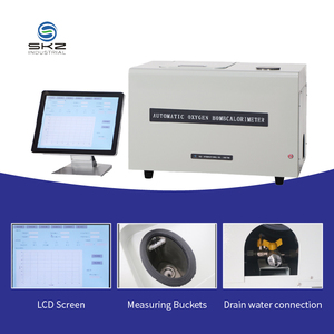 XRY-1A 스테인리스 스틸 소재 10-35C 온도 범위 14400 J/K-15000 J/K 열용량 산소 폭탄 열량계를 채택 - Product Image 3