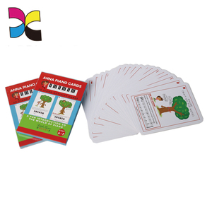 CMJN coin rond impression personnalisée eco enfants cartes flash - Product Image 1