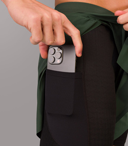 Wholesale 2 in 1Shorts Mens Gym Workout Shorts Running Shorts With <strong>Inner</strong> Phone Pocket <strong>Compression</strong> Sport Shorts for Men 2025 - Product Image 4