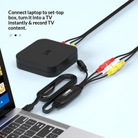 Tarjeta de Captura de Video USB de Alta Calidad 1080p, Captura de Señal AV sin Controladores para Android y Windows 11