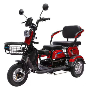 Tricycle électrique à 3 roues pour adultes avec siège arrière, carrosserie ouverte, E-Trike - Product Image 4