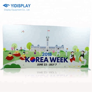 20FT Tensão Tecido Trade Show <span class=keywords><strong>Display</strong></span> Stand <span class=keywords><strong>Expo</strong></span> Fronha Backdrop Banner Wall Exhibition Wall <span class=keywords><strong>Display</strong></span> Stand - Product Image 3