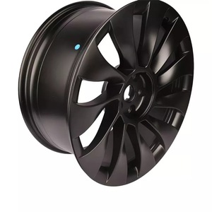 Jantes en alliage d'aluminium forgé sur mesure 21x9,5 pouces style <span class=keywords><strong>Uberturbine</strong></span> pour <span class=keywords><strong>Tesla</strong></span> Model Y 2020-2023, amélioration des roues avant - Product Image 4