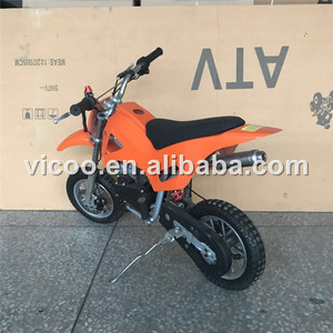 Motocicleta Todoterreno Económica de 49cc, 2 Tiempos, a Gasolina, con Arranque Eléctrico, Suspensión Delantera y Autonomía de 28-32 km en Venta - Product Image 3