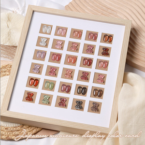 Punte per unghie <span class=keywords><strong>VIP</strong></span> bara unghie finte punte per Nail Art lunghe chiare/naturali forma piatta Manicure a copertura totale stile francese - Product Image 6